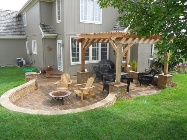 landscaping-stone-patio-ideas-08_7 Озеленяване камък вътрешен двор идеи