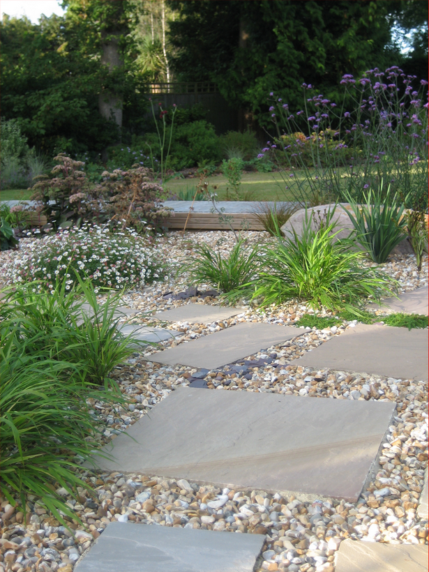 landscaping-with-pebbles-and-pavers-28 Озеленяване с камъчета и павета