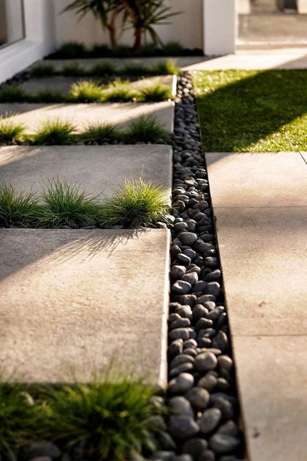 landscaping-with-pebbles-and-pavers-28_13 Озеленяване с камъчета и павета