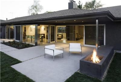 modern-concrete-patio-39 Модерен бетонен двор