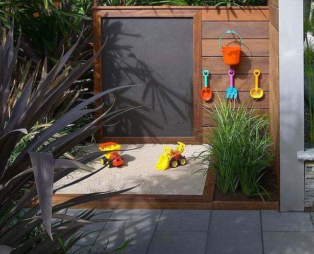 backyard-sandpit-ideas-21 Задния двор пясъчник идеи