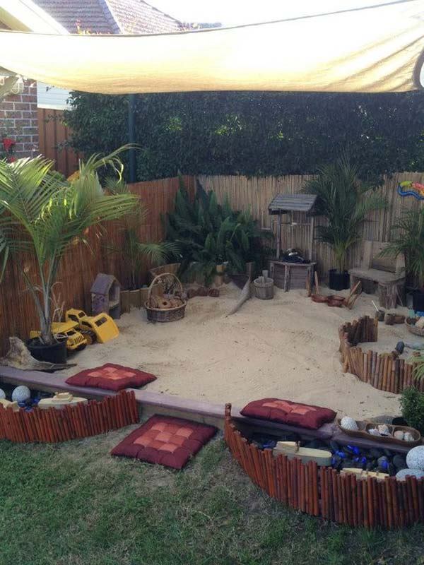 backyard-sandpit-ideas-21_17 Задния двор пясъчник идеи
