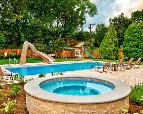 backyard-with-pool-and-playground-91_2 Двор с басейн и детска площадка