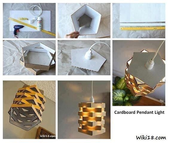 cardboard-lamp-diy-57_5 Картонена лампа Направи Си Сам