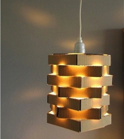 cardboard-lamp-diy-57_7 Картонена лампа Направи Си Сам