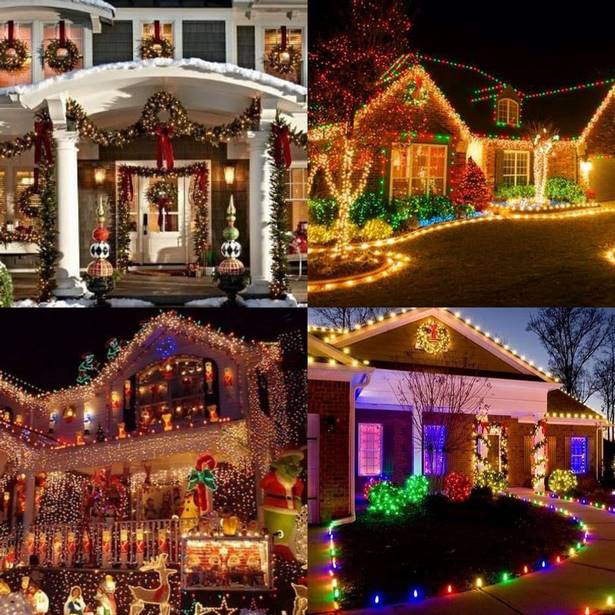 christmas-decorations-outside-house-ideas-87_14 Коледна украса извън дома идеи