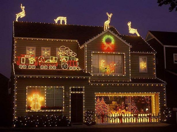 christmas-lights-and-decorations-for-outside-55 Коледни светлини и декорации за навън