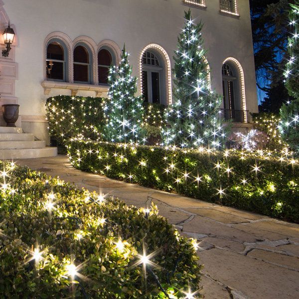 christmas-lights-bushes-ideas-55 Коледни светлини храсти идеи