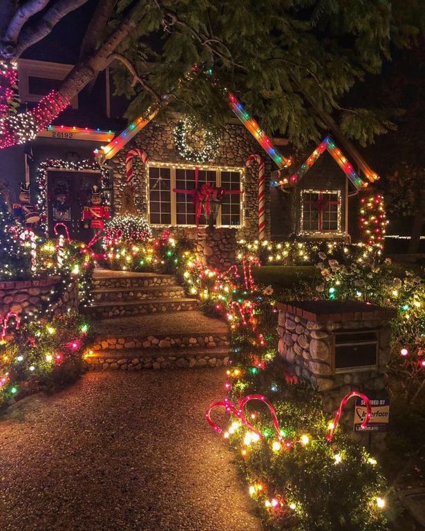 christmas-lights-in-yard-ideas-65_11 Коледни светлини в двор идеи