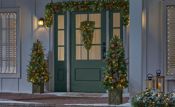 christmas-lights-outdoor-decorations-ideas-54_17 Коледни светлини външни декорации идеи