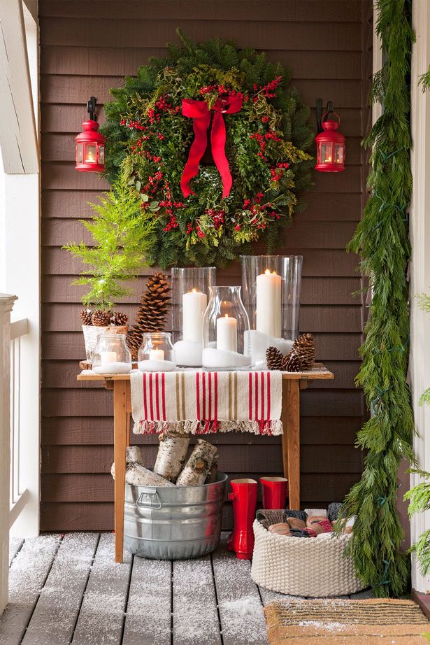 christmas-outside-home-decorating-ideas-45 Коледа извън дома декоративни идеи