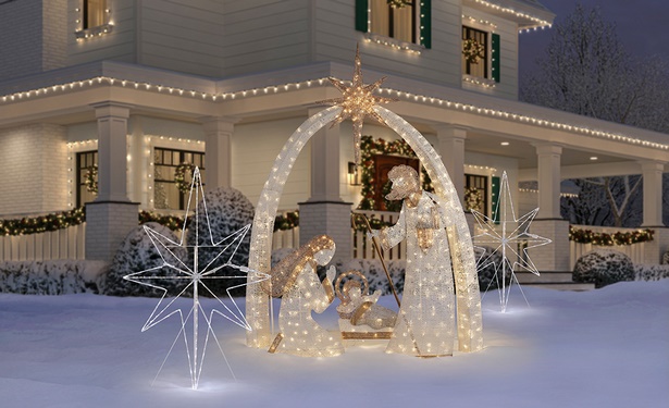 exterior-house-christmas-decorating-ideas-28_18 Екстериорна Къща Коледа декориране идеи