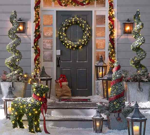 front-door-christmas-light-ideas-98_13 Идеи за Коледна светлина на входната врата