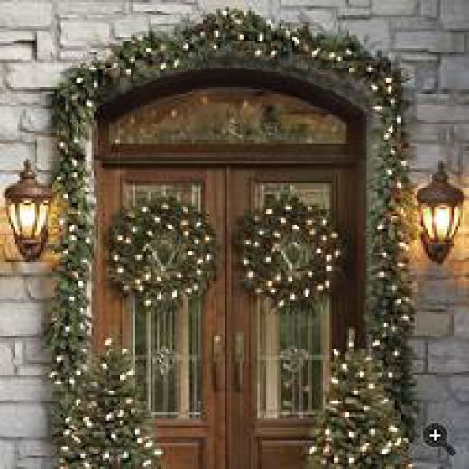 front-door-christmas-light-ideas-98_8 Идеи за Коледна светлина на входната врата