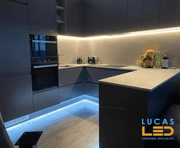 kitchen-lighting-led-ideas-25 Кухня осветление Светодиодни идеи