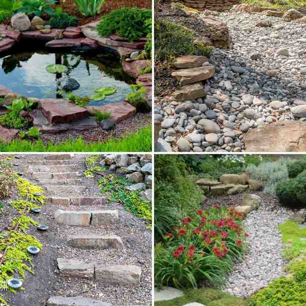 landscaping-with-pavers-and-rocks-11 Озеленяване с павета и скали