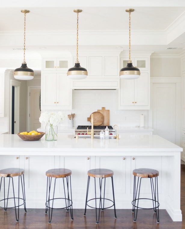 lighting-for-white-kitchens-43 Осветление за бели кухни