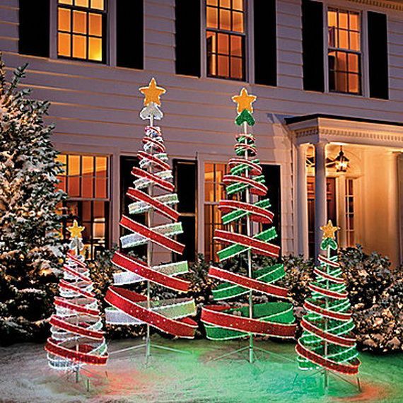 outdoor-christmas-yard-decoration-ideas-53_18 Открит Коледа двор декорация идеи