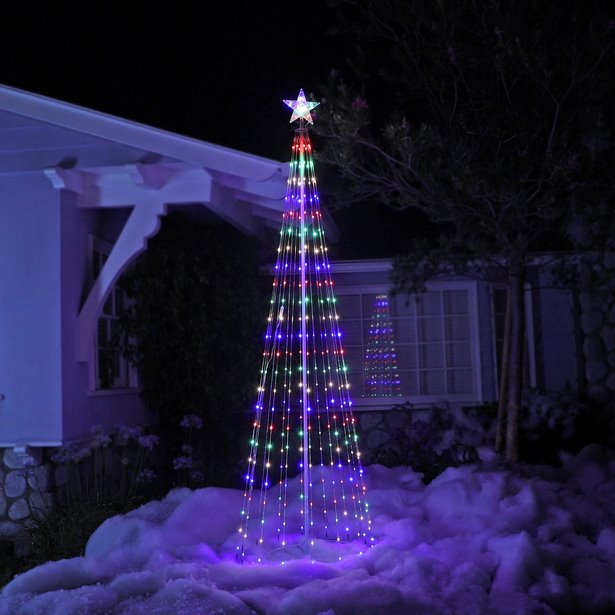 outside-christmas-tree-lights-decorations-18 Извън коледно дърво светлини декорации