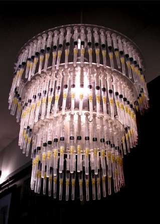 recycled-chandelier-42 Рециклиран полилей