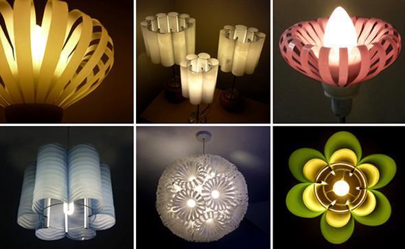 recycled-lamp-shades-75 Рециклирани лампови нюанси