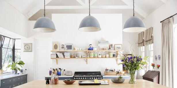 simple-kitchen-lighting-ideas-49 Прости идеи за осветление на кухнята