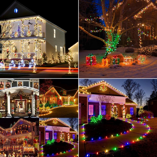 cheap-outdoor-christmas-light-ideas-001 Евтини идеи за Коледна светлина На открито