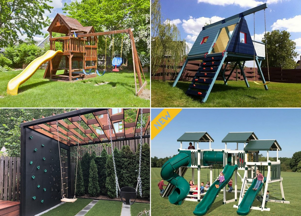 modern-backyard-playground-001 Модерен двор детска площадка