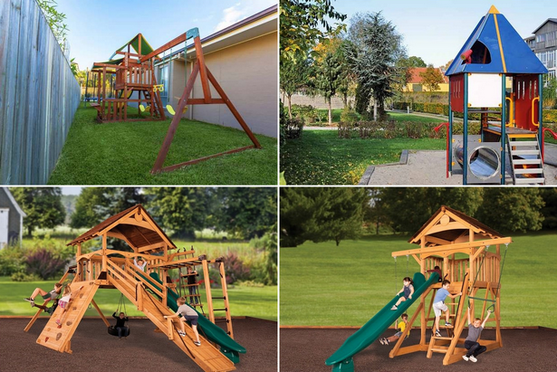 outdoor-play-equipment-for-small-backyards-001 Оборудване за игра На открито за малки дворове