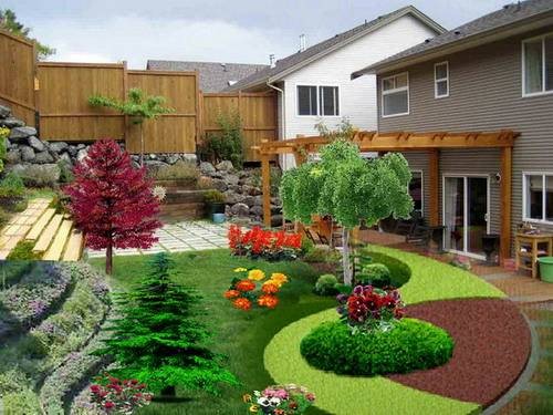 beautiful-front-yard-gardens-55_19 Красив преден двор градини
