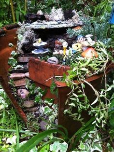 broken-flower-pot-fairy-garden-76_16 Счупена саксия фея градина