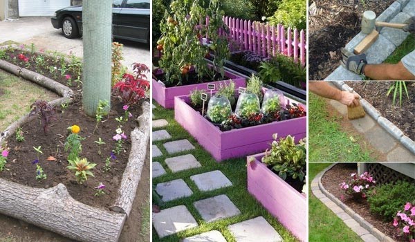 cheap-easy-garden-edging-ideas-05_14 Евтини лесни идеи за градинско кант