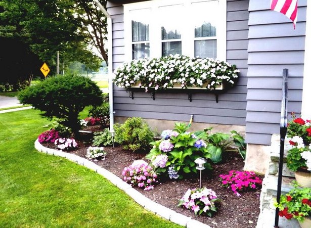 front-yard-landscaping-for-small-yards-36_18 Озеленяване на предния двор за малки дворове
