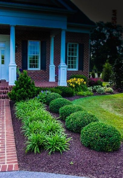 front-yard-landscaping-for-small-yards-36_8 Озеленяване на предния двор за малки дворове