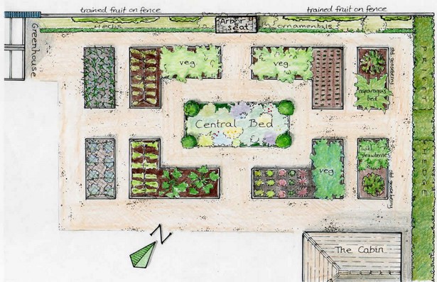 garden-bed-layout-ideas-60_6 Идеи за оформление на градинско легло