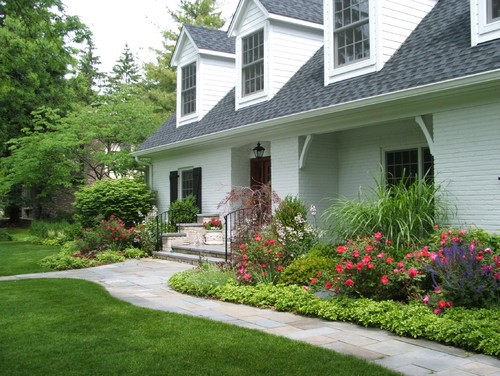 landscaping-front-of-house-pictures-71_7 Озеленяване пред къщата снимки
