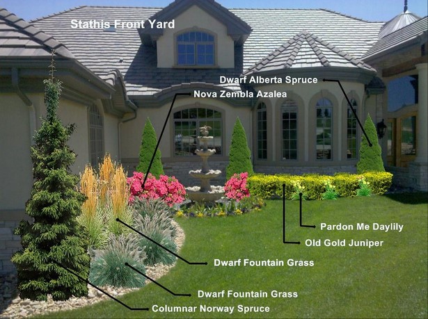 landscaping-ideas-for-front-of-house-on-a-budget-04_2 Озеленяване идеи за предната част на къщата на бюджет