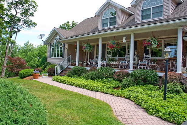 landscaping-shrubs-for-front-of-house-17_9 Озеленяване храсти за предната част на къщата