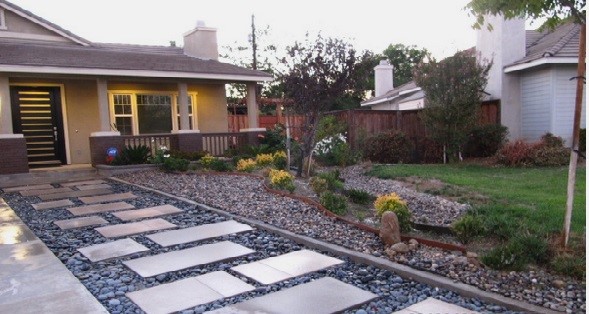 low-maintenance-front-yard-landscape-design-72_4 Ниска поддръжка фронт двор ландшафтен дизайн