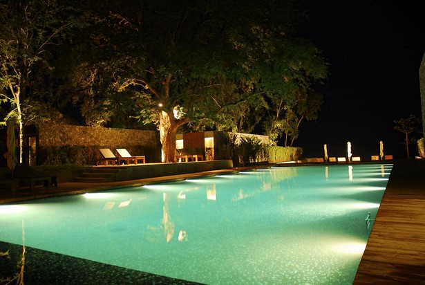 outdoor-pool-lighting-ideas-96 Открит басейн осветление идеи