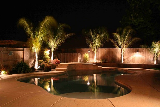 outdoor-pool-lighting-ideas-96_5 Открит басейн осветление идеи