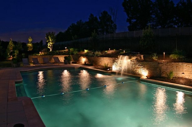 outdoor-pool-lighting-ideas-96_8 Открит басейн осветление идеи