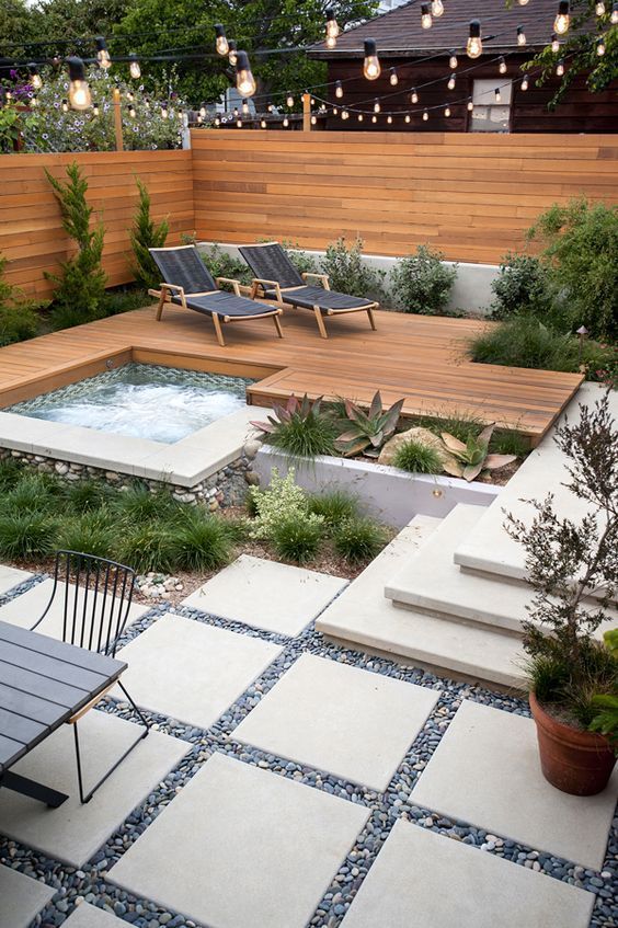 backyard-landscape-design-with-pool-25_8 Ландшафтен дизайн на задния двор с басейн