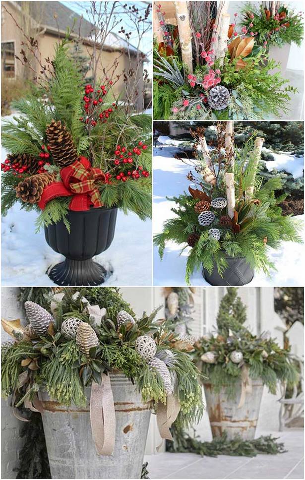 beautiful-outdoor-flower-pot-arrangements-07_13 Красиви външни саксии за цветя