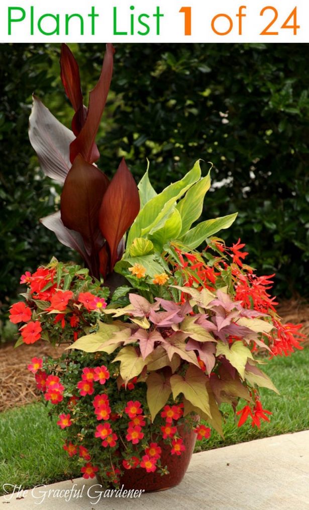 beautiful-outdoor-flower-pot-arrangements-07_18 Красиви външни саксии за цветя