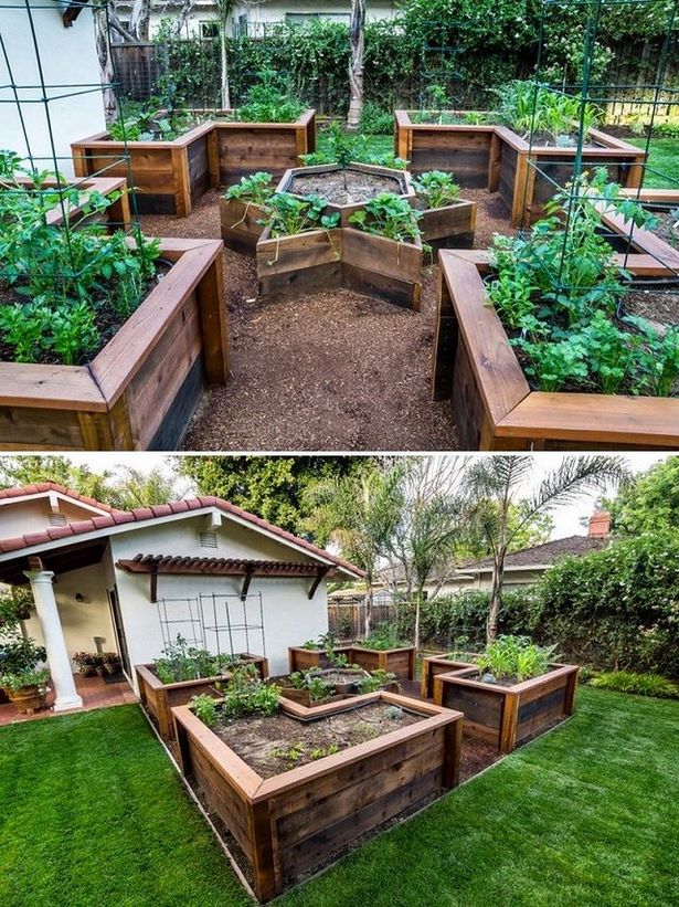Най-добър дизайн за повдигнати градински легла