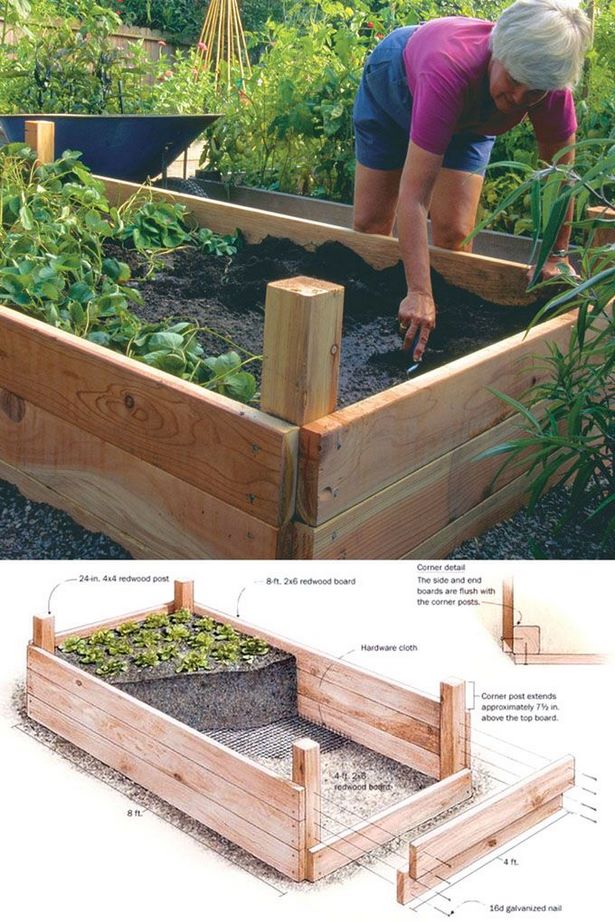 build-a-raised-garden-planter-22_6 Изграждане на повдигнат градински плантатор