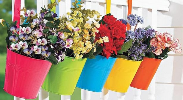 colorful-planter-ideas-37_10 Цветни идеи за плантатори