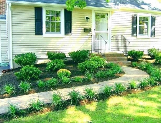 easy-front-yard-landscape-design-98_7 Лесен ландшафтен дизайн на предния двор