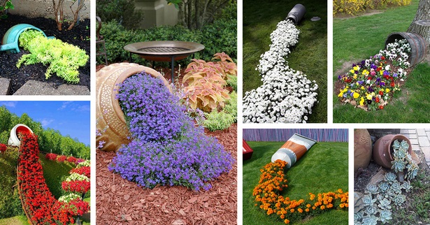 Идеи за цветна градина, използващи саксии